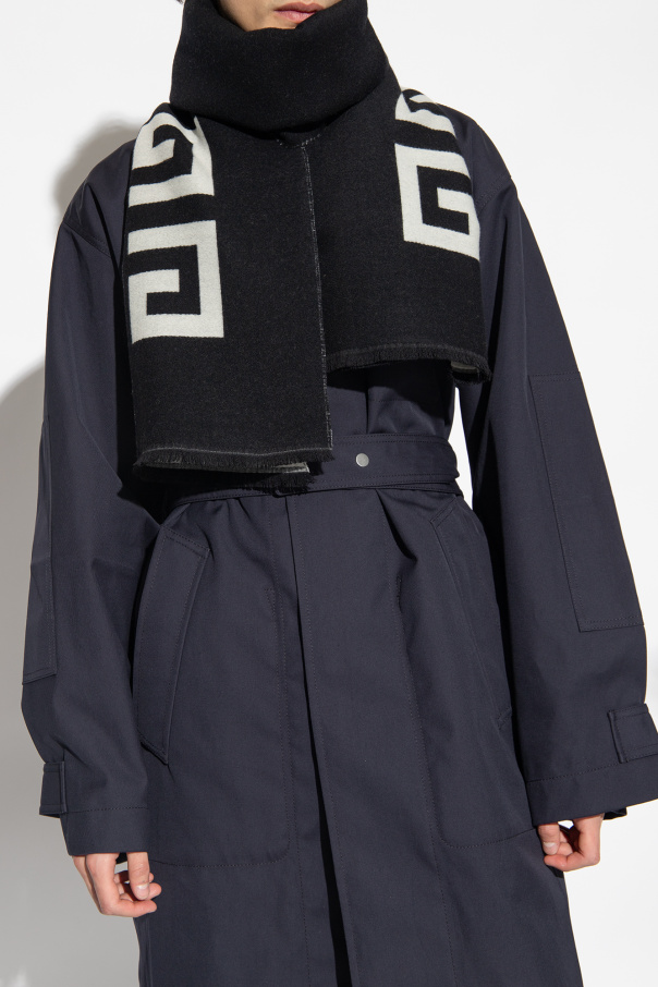Givenchy zip-up Wool scarf