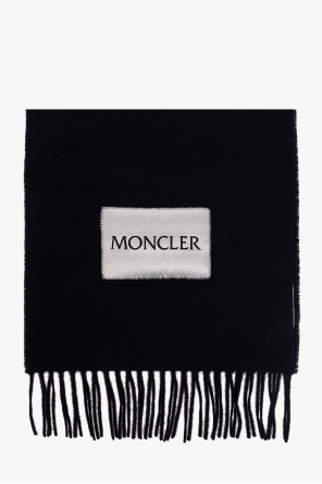 Wool scarf with logo od Moncler