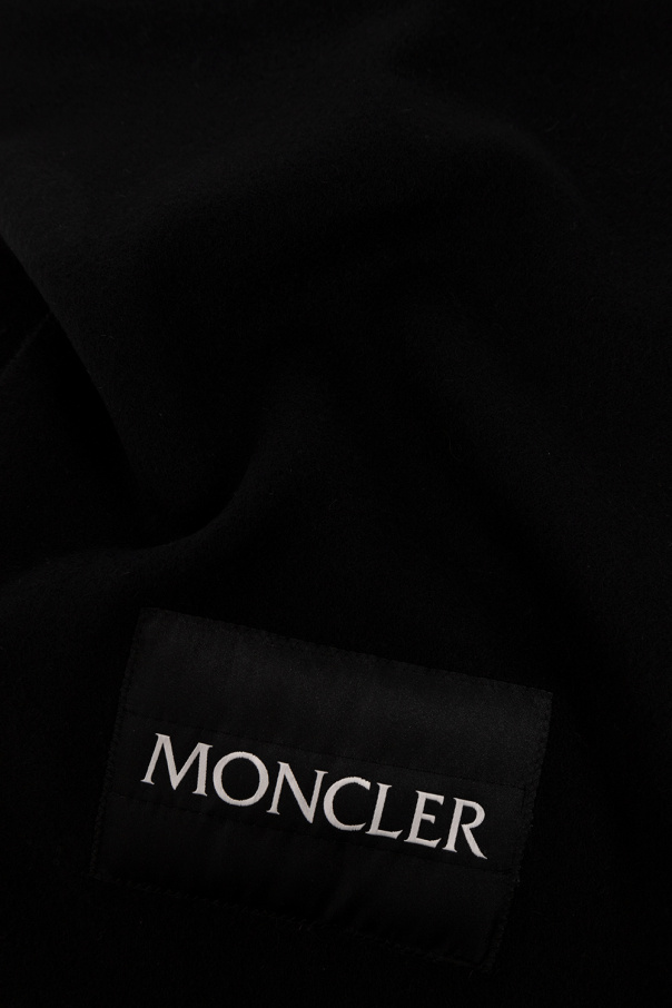 Moncler Wool scarf with logo