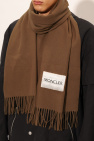 Moncler Wool scarf with logo
