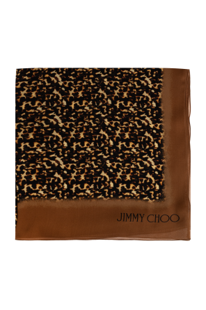 Seidenschal mit Animal-Print