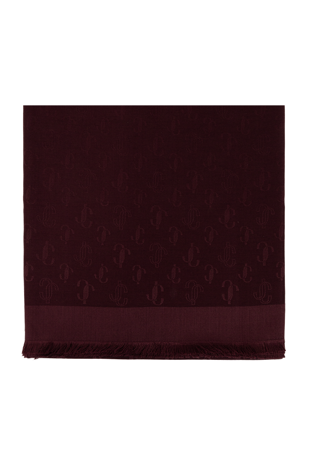 Monogram scarf od Jimmy Choo