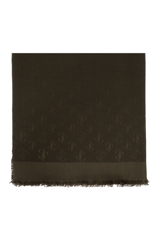 Monogram scarf od Jimmy Choo