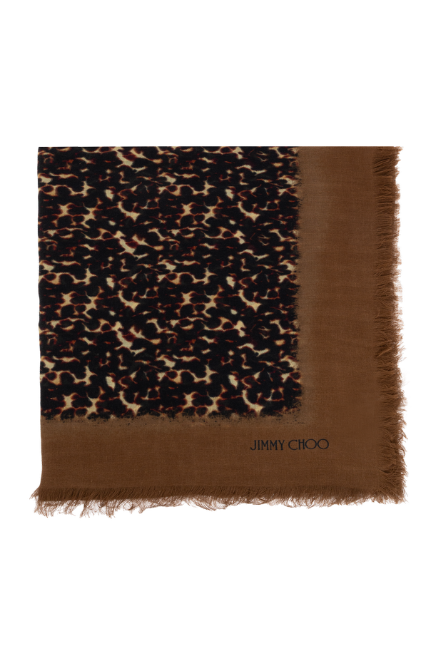 Logo scarf od Jimmy Choo
