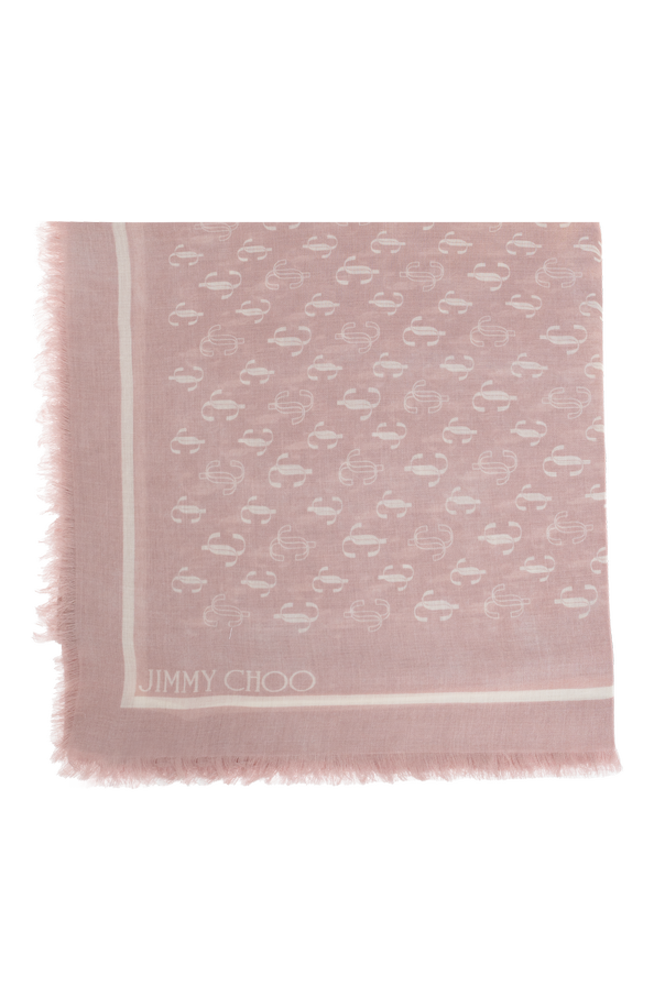 Monogram scarf od Jimmy Choo