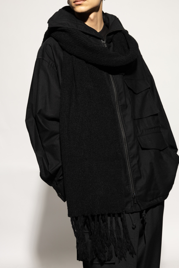 Yohji Yamamoto Fringed scarf