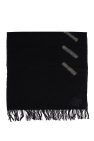Yohji Yamamoto BLACK Fringed scarf