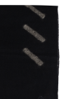 Yohji Yamamoto BLACK Fringed scarf
