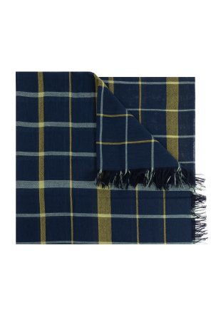 Scarf with Check Pattern