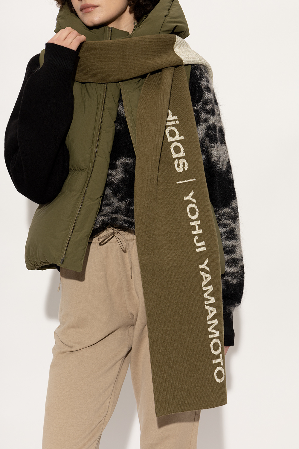 Y-3 Yohji Yamamoto Scarf with logo