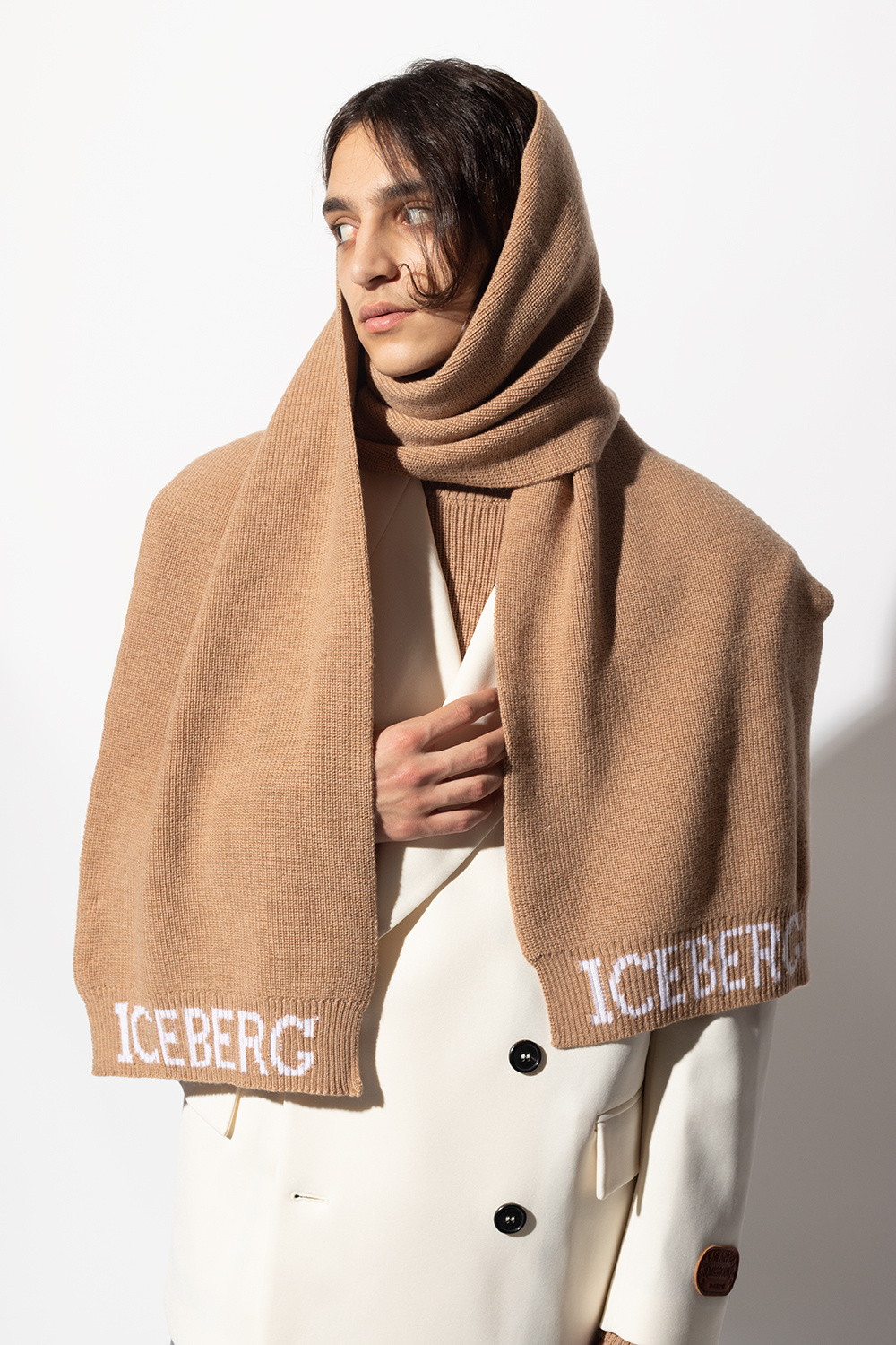 Iceberg Scarf with logo