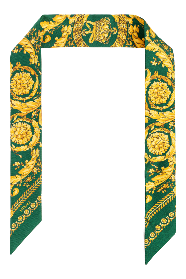 Silk scarf with "barocco" pattern od Versace