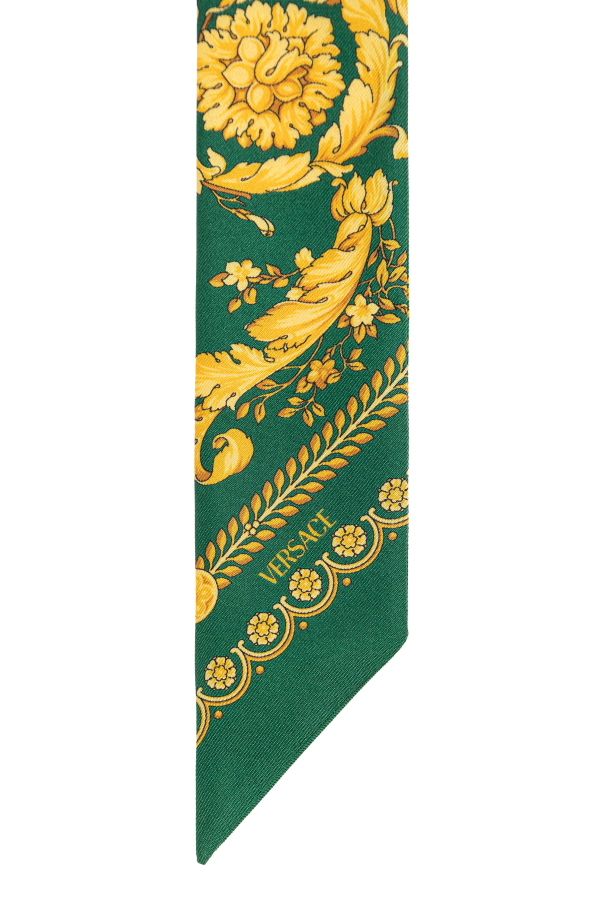 Versace Silk scarf with "barocco" pattern