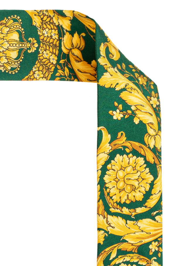 Versace Silk scarf with "barocco" pattern