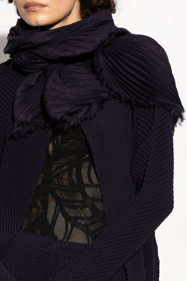 Issey Miyake Pleated Scarf