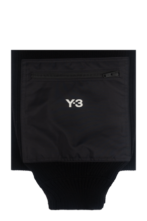 Y-3 Reversible scarf with pockets