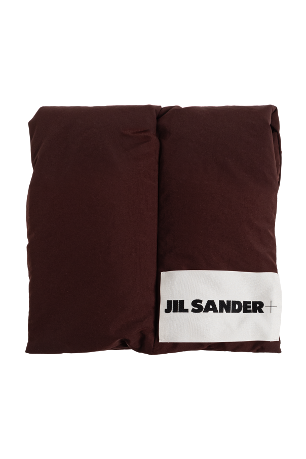 Puffy scarf with logo od JIL SANDER+
