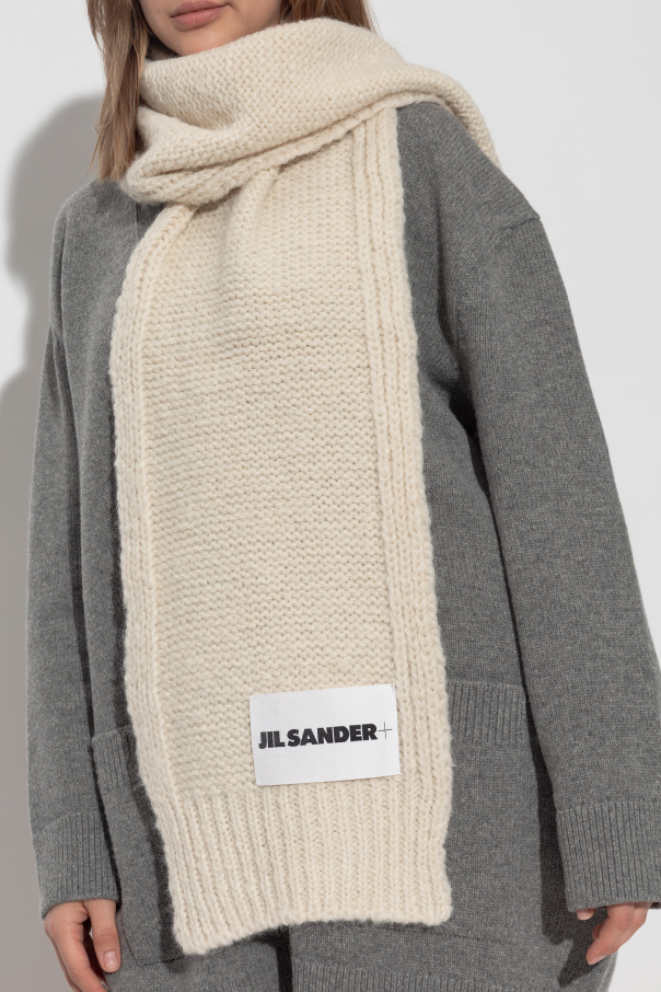 JIL SANDER+ Mohair scarf