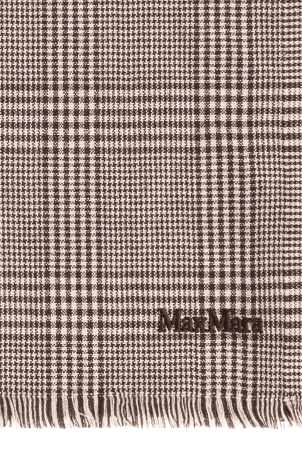Max Mara ‘Janzir’ checked scarf
