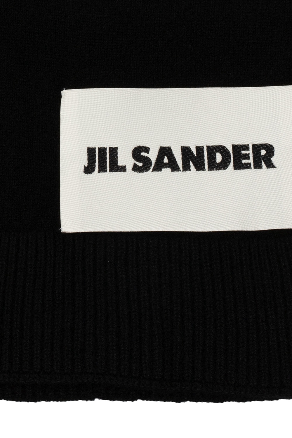 JIL SANDER Logo scarf