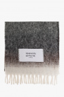 Maison Kitsuné GREY Scarf with logo