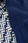Fendi Kids NAVY BLUE Scarf with pocket