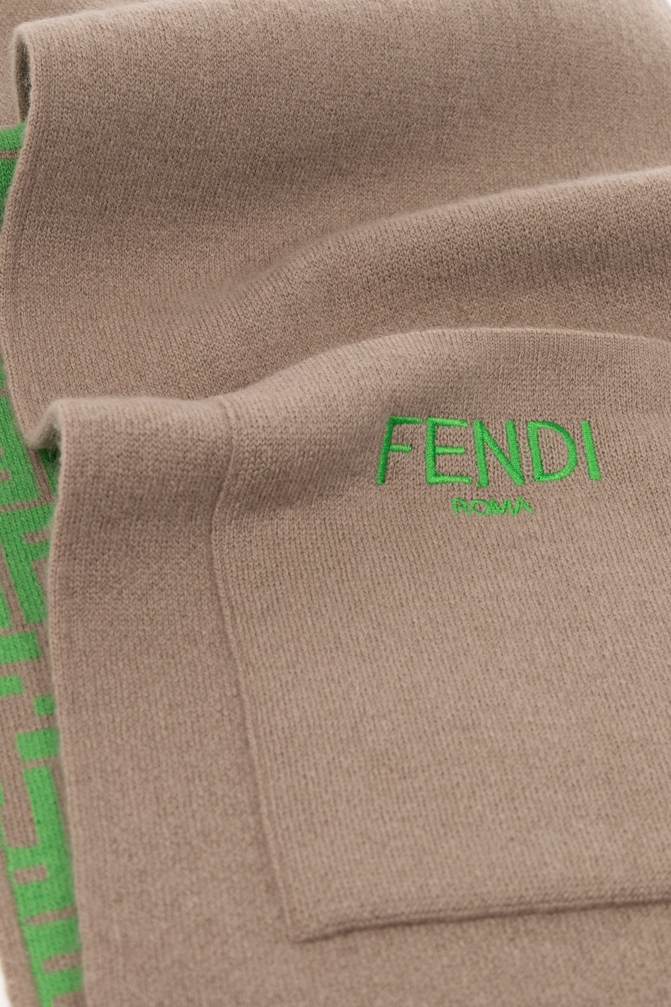 Fendi Kids Scarf with logo