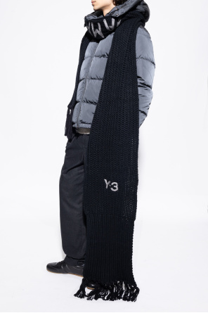 Y-3 Bufanda con logo