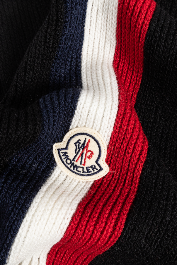 Moncler Wollschal mit Fransen