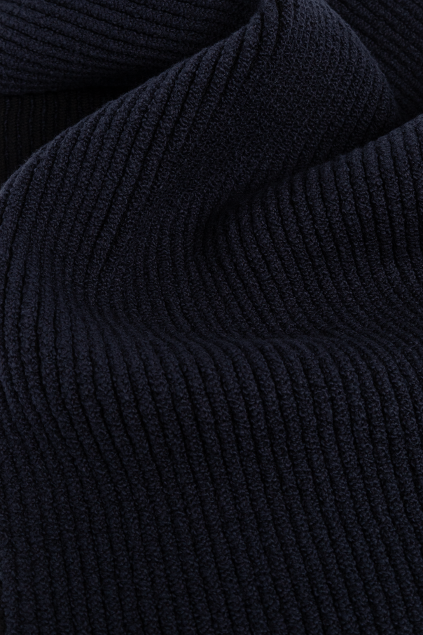 Stone Island Cachecol com patch de logotipo