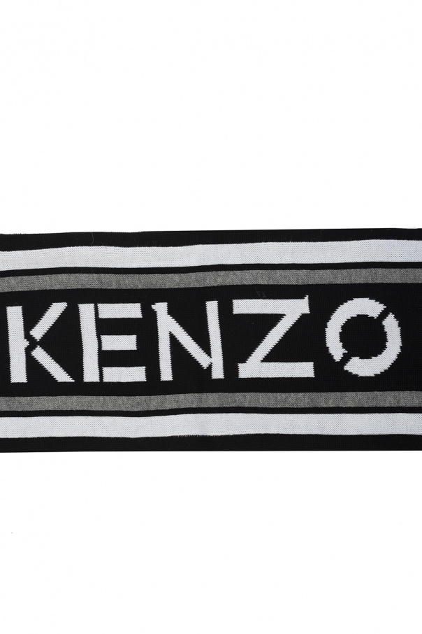 Kenzo Kids Scarf with logo