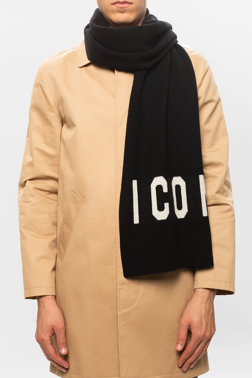 Dsquared2 Logo shawl