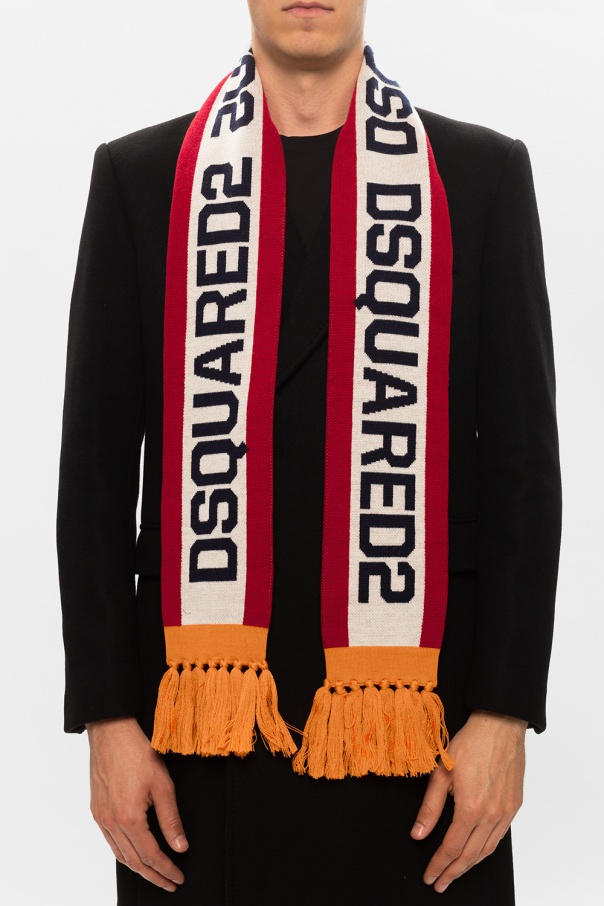 Dsquared2 Logo shawl