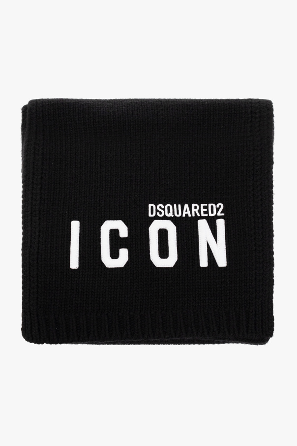 Branded scarf od Dsquared2