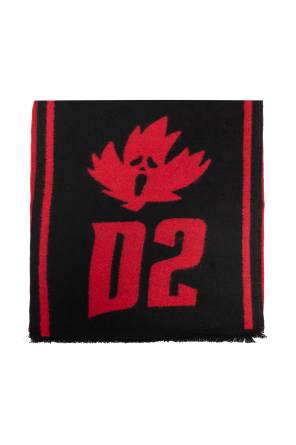 Scarf with logo