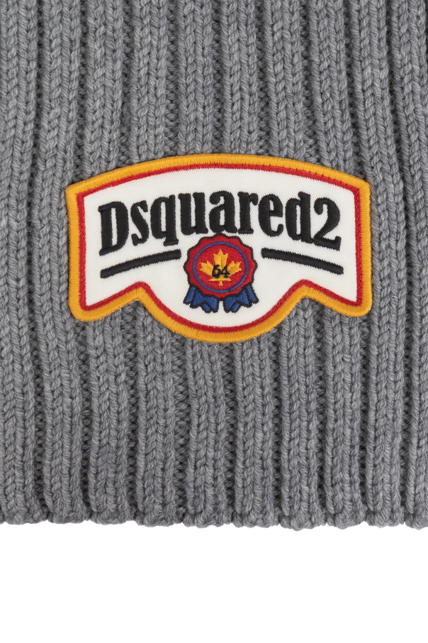 Dsquared2 Wełniany szal