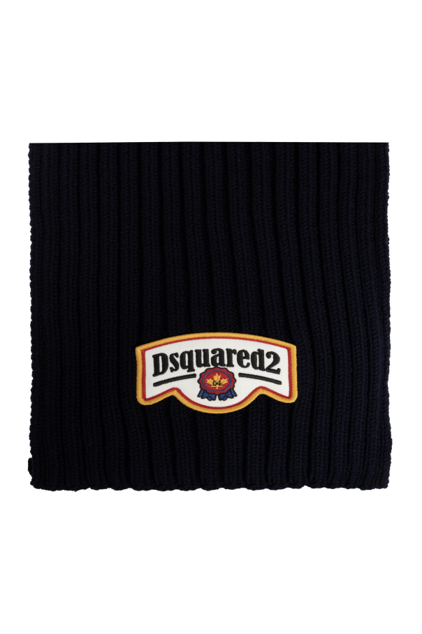 Dsquared2 Wełniany szal