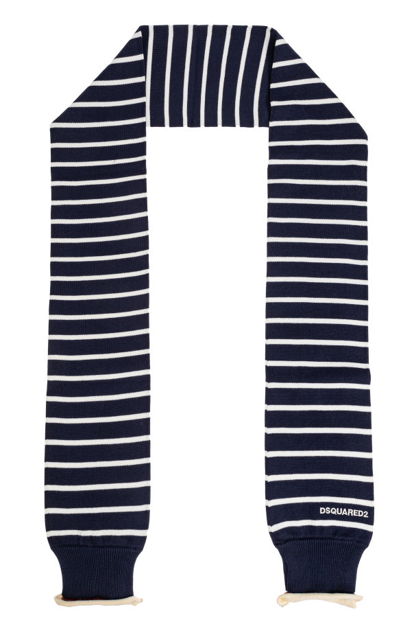 Striped scarf od Dsquared2