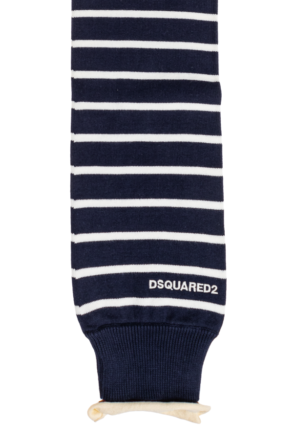 Dsquared2 Striped scarf