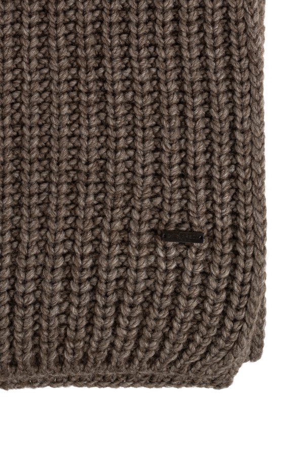 Dsquared2 Wool scarf with sewn-in logo