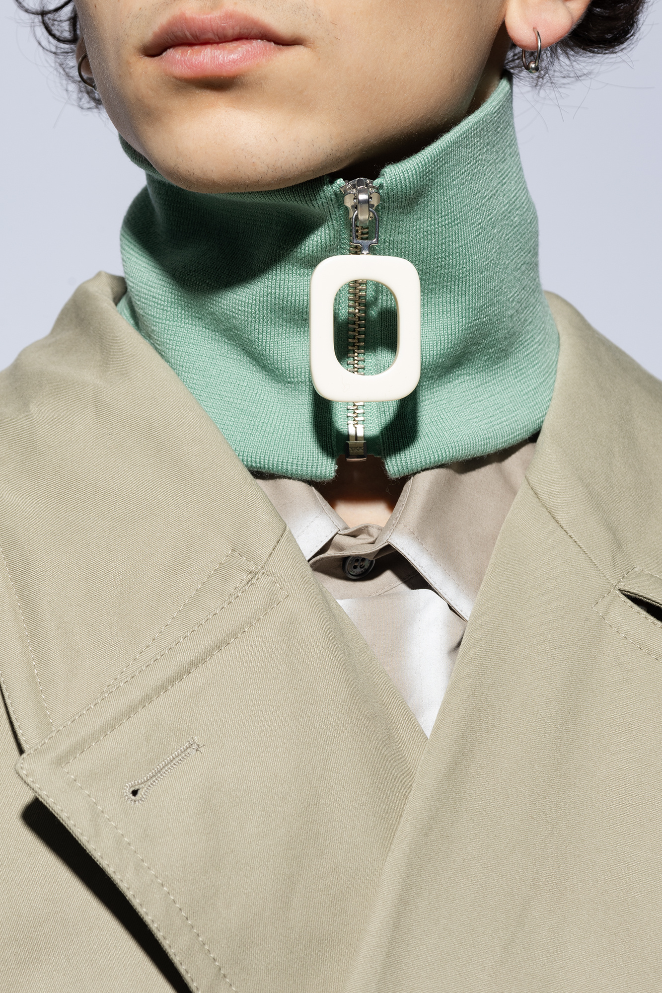 JW Anderson Neckband with zip