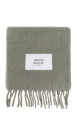 Schal mit logo od Maison Kitsuné