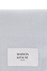 Maison Kitsuné Alpaca scarf with logo