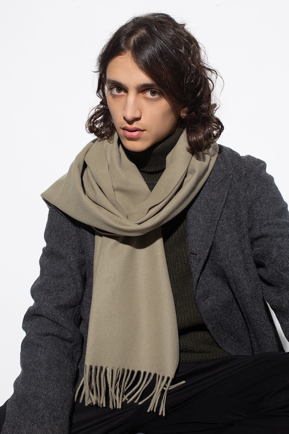 Samsøe Samsøe Wool scarf | Men's Accessories | Vitkac