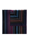 Paul Smith MULTICOLOUR Striped pattern scarf