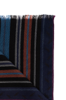 Paul Smith MULTICOLOUR Striped pattern scarf