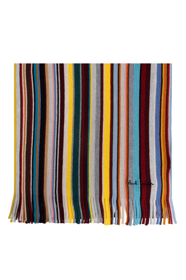 Paul Smith Scarf with stripe pattern