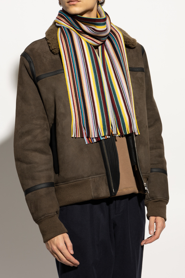 Paul Smith Scarf with stripe pattern