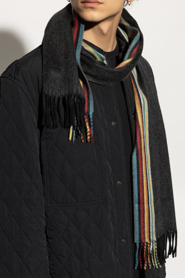 Paul Smith Scarf with stripe pattern