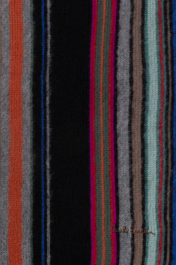 Paul Smith Scarf with striped pattern